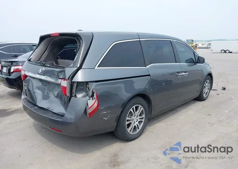 2011 Honda Odyssey Ex-L из США, поврежденный, VIN 5FNRL5H61BB052603